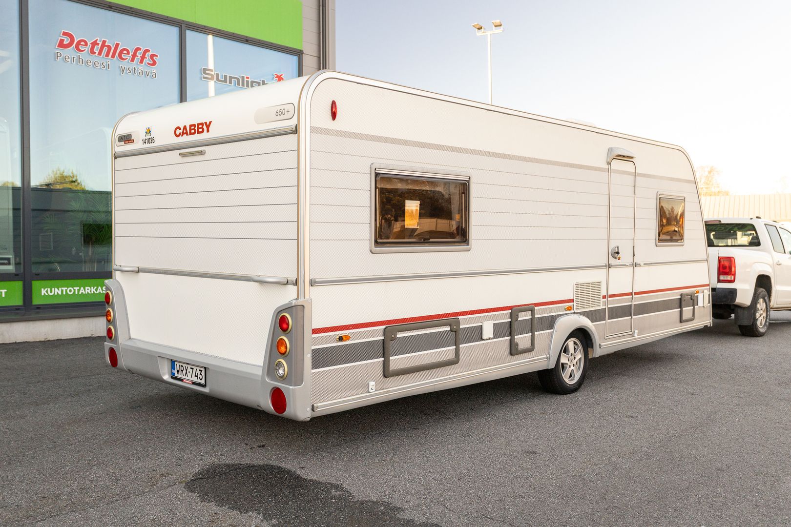 Cabby 650+ ** ALDE (KAASU/SÄHKÖ), PITKITTÄINEN PARIVUODE, YLÄVUODE **, kuva 3