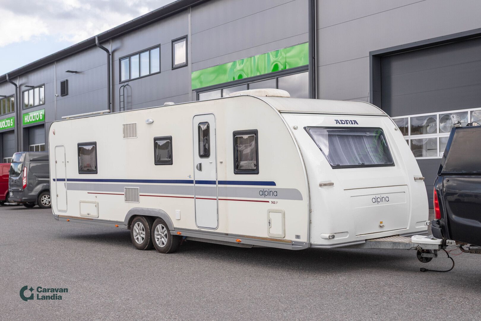 Adria Alpina 743 UP ** ALDE, PITKITTÄINEN-PARIVUODE, 2X ISTUINRYHMÄ, ILMASTOINTI **, kuva 1