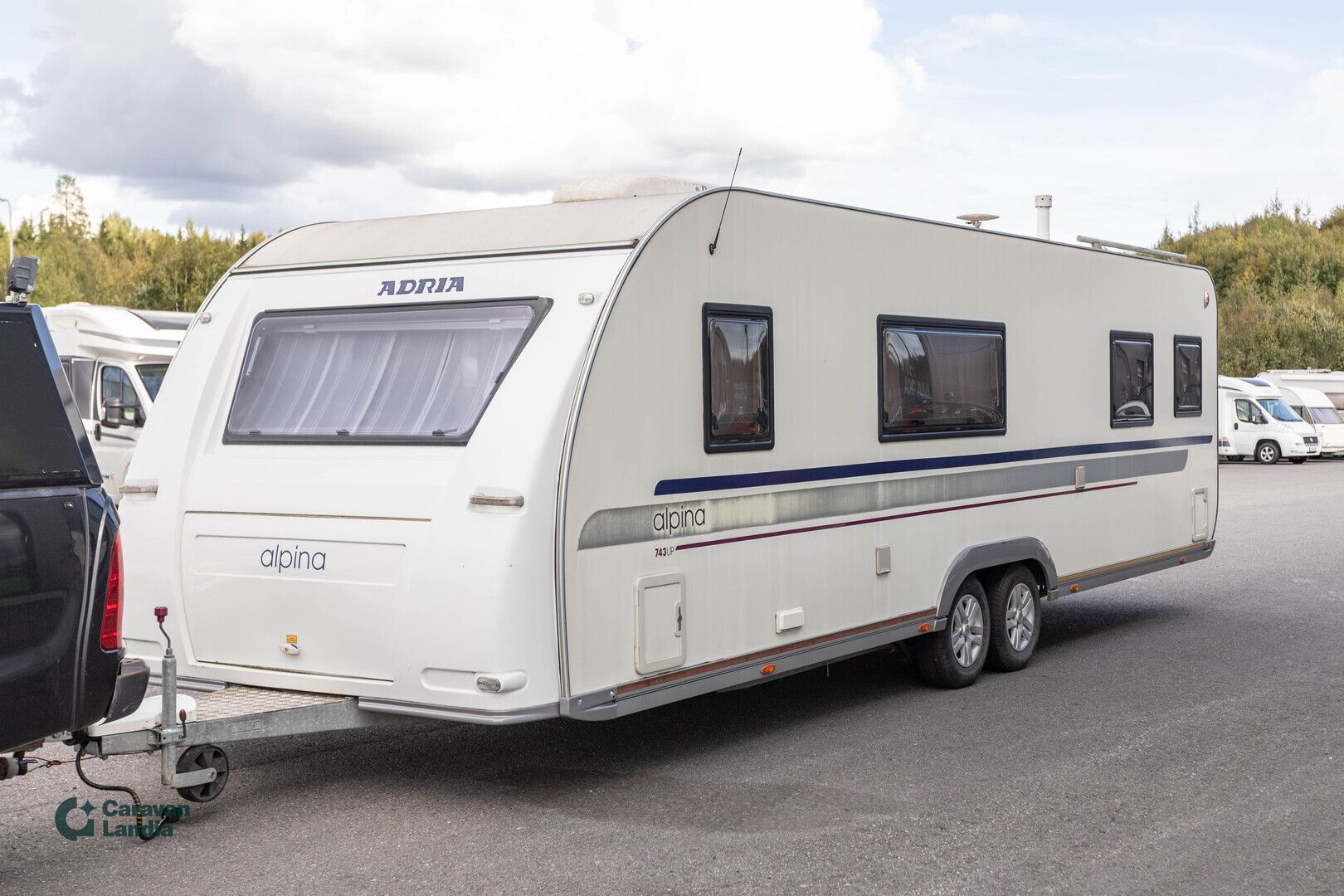 Adria Alpina 743 UP ** ALDE, PITKITTÄINEN-PARIVUODE, 2X ISTUINRYHMÄ, ILMASTOINTI **, kuva 5