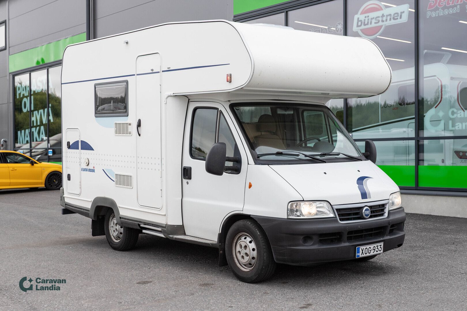 Eura Mobil SPORT 500 MS 2.3 JTD 110hv ** TRUMA, TAKA-WC, ISO-PÖYTÄRYHMÄ **, kuva 1
