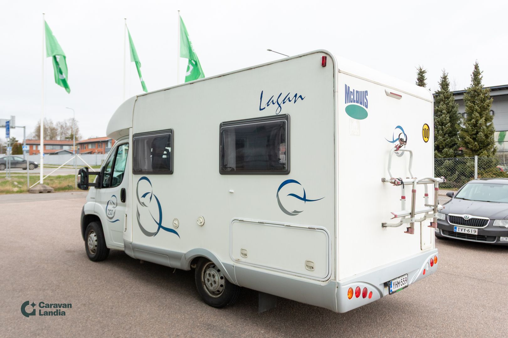 Mc Louis LAGAN 250 100hv **OHJAAMOILMASTOINTI, MARKIISI, P.KAMERA, PP-TELINE, PITKITTÄINEN-PARIVUODE**, kuva 4