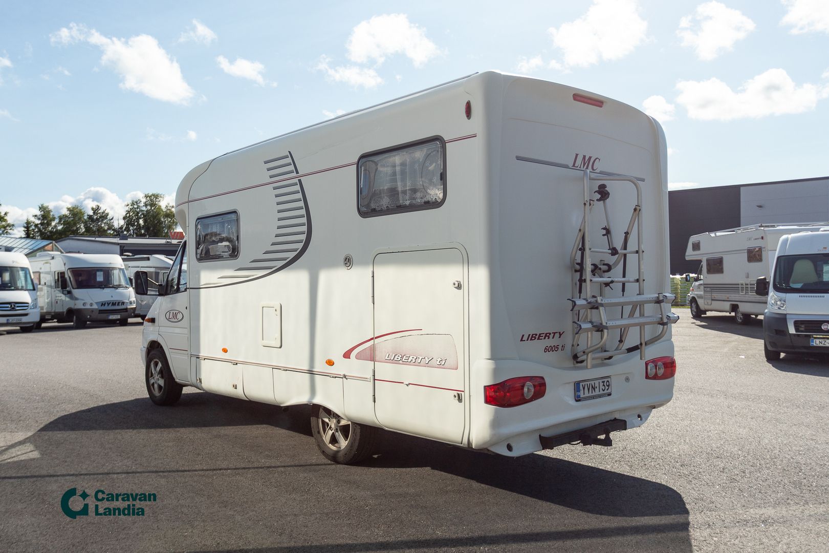 Lmc Liberty 6005 TI 313 CDI 130hv ** TRUMA, VETOKOUKKU, AURINKOPANEELI **, kuva 4