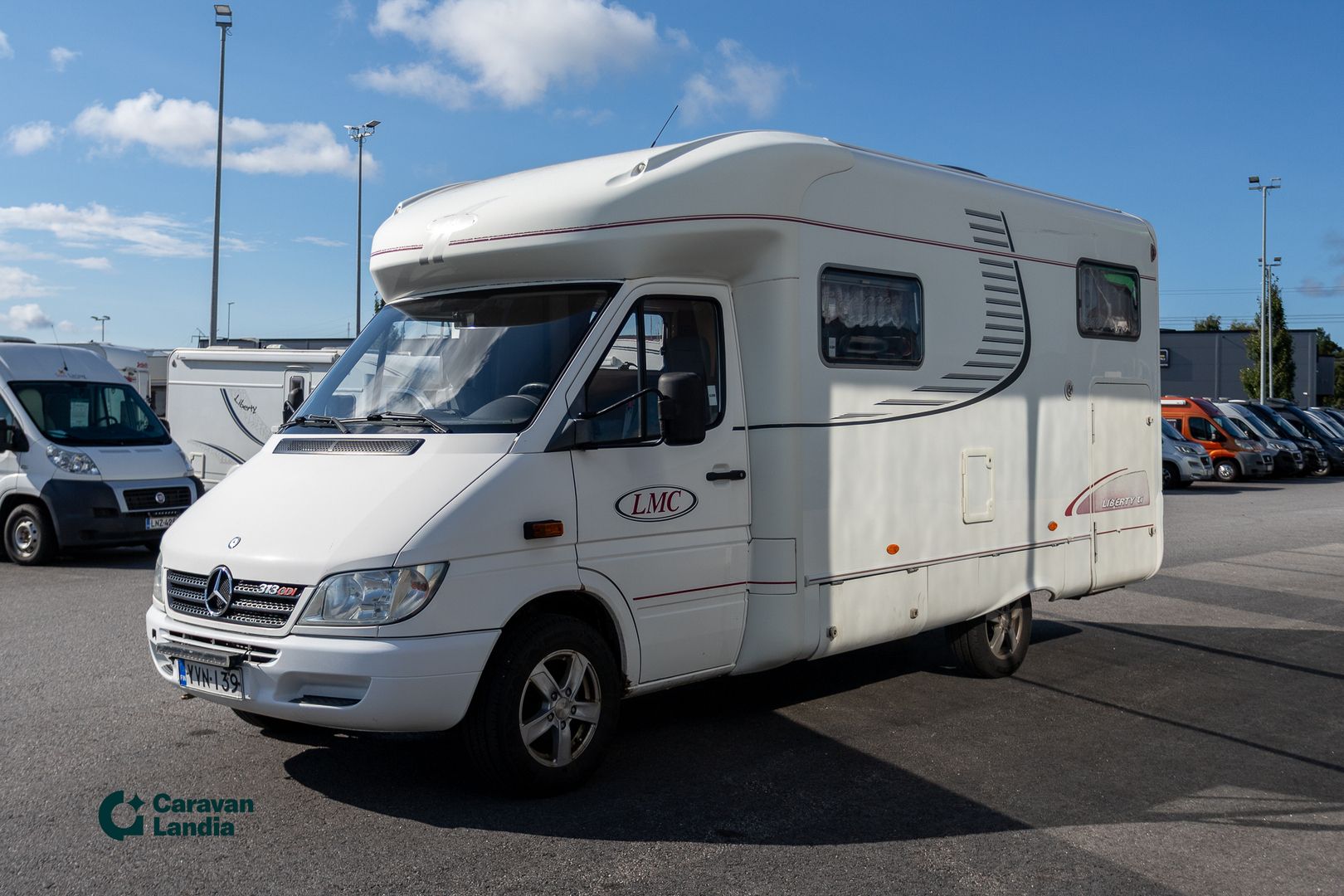 Lmc Liberty 6005 TI 313 CDI 130hv ** TRUMA, VETOKOUKKU, AURINKOPANEELI **, kuva 5